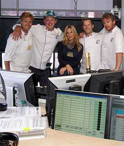 KIIS Newsroom and Flying Culinary Circus